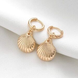 MYEARS Women Gold Huggie Hoop Earrings Dangle Drop 14K Gold Filled